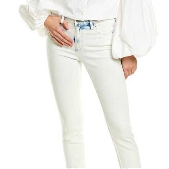 Armani Exchange (NEW) J19 Super Skinny side Slit size 30 in light denim - Picture 3 of 9